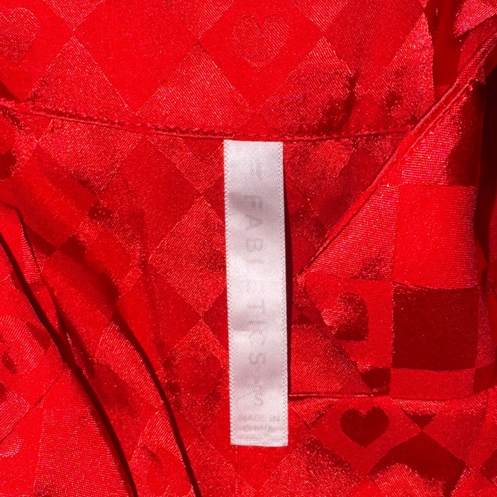 Fabletics Red Checkered Pajama Set - Picture 4 of 6